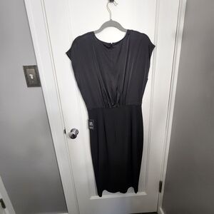 Black cocktail dress